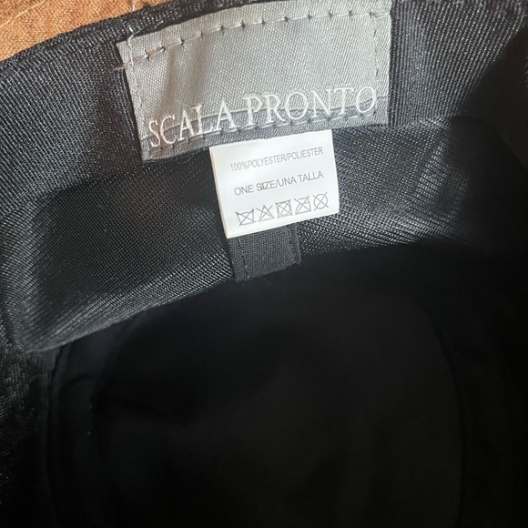 Scala pronto felt festival boho fedora bohemian hat Cocoa camel color - Picture 6 of 11